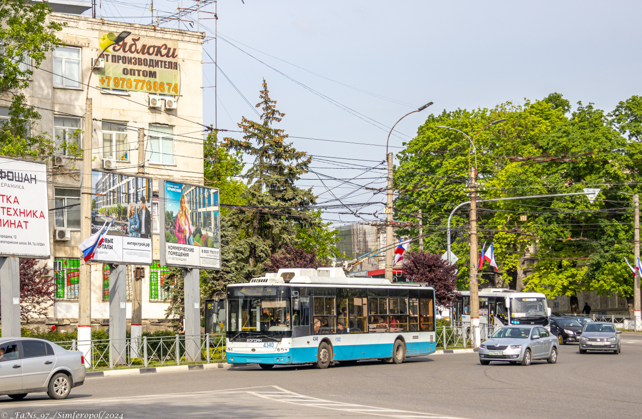 Trolleybus de Crimée, Bogdan T70110 N°. 4340
