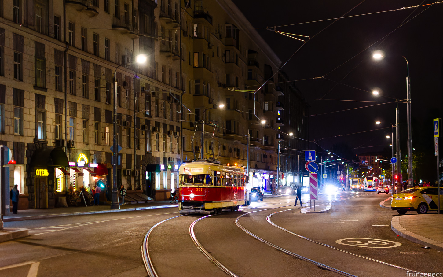 Москва, Tatra T2SU № 378