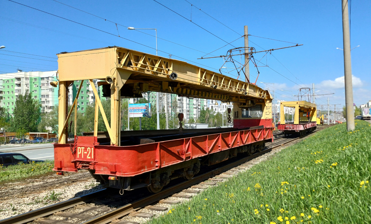 Samara, SVARZ RT-2 N°. РТ-21; Samara — Construction and repairs of tram lines