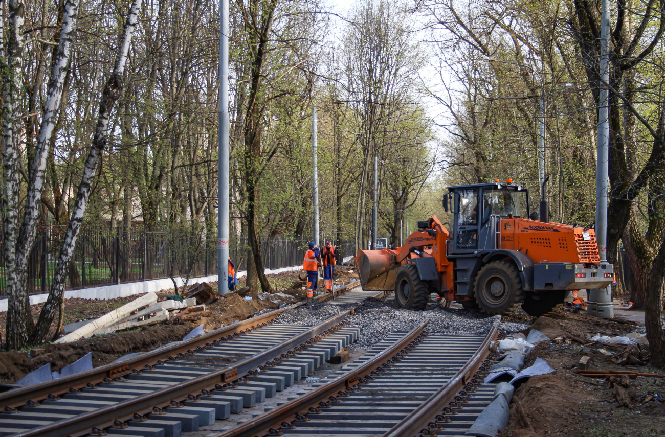 Moskwa — Construction and repairs; Moskwa — Tram lines: Northern Administrative District