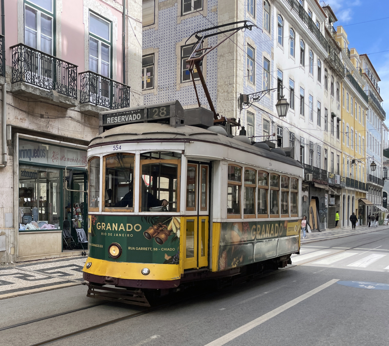 Лиссабон, Carris 2-axle motorcar (Remodelado) № 554