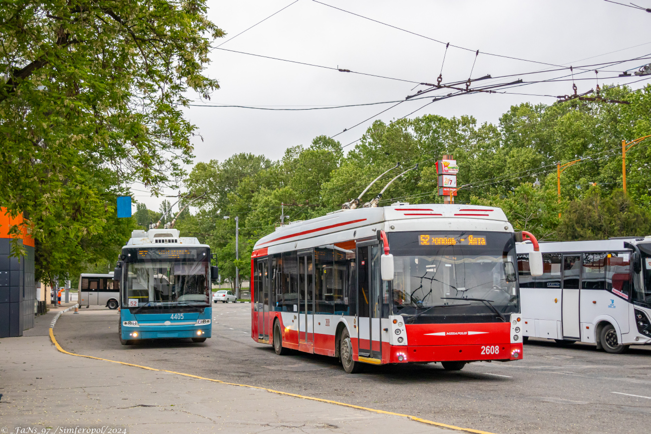 Crimean trolleybus, Trolza-5265.05 “Megapolis” № 2608