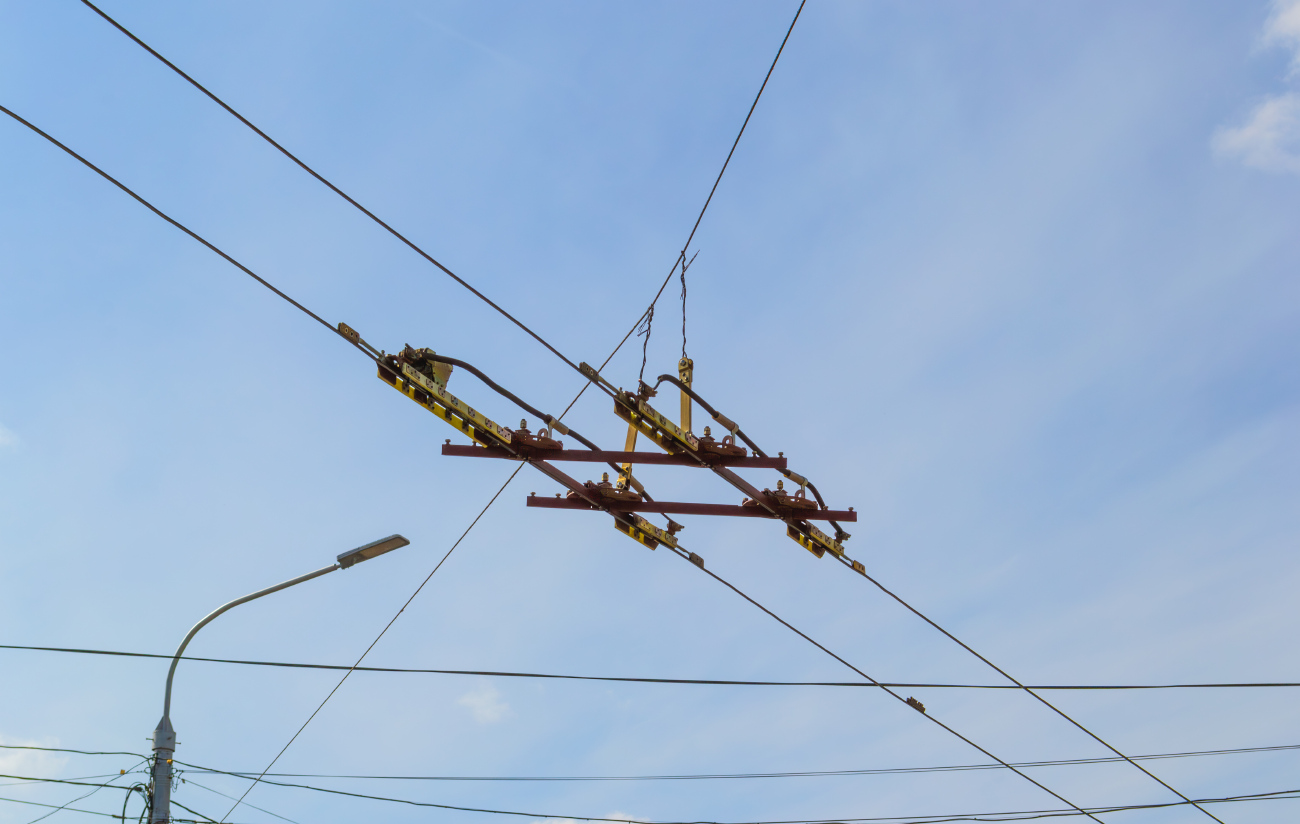 Krasnojarsk — Energy management; Overhead network, power supply and current collection; Krasnojarsk — Re-opening trolleybus depot №2