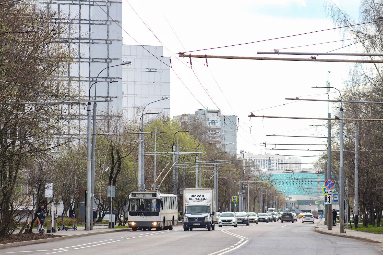 Химки — Троллейбусные линии и инфраструктура