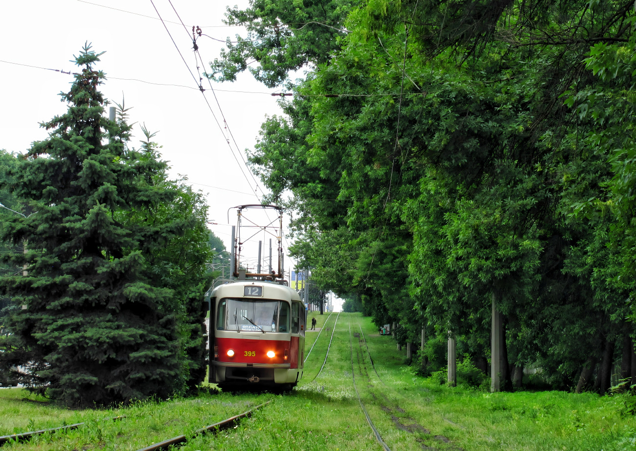 Харьков, Tatra T3M № 395