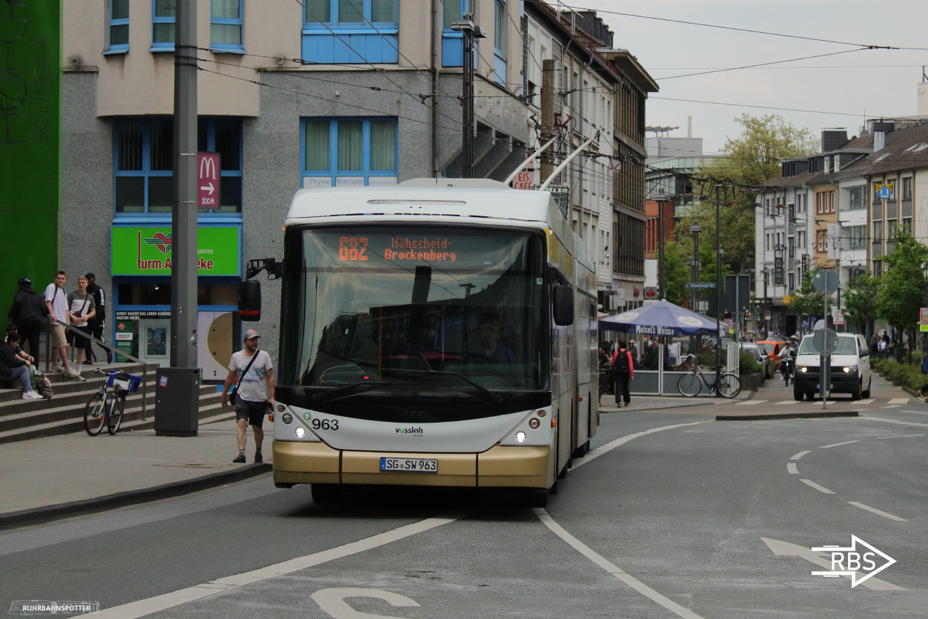 Золинген, Hess SwissTrolley 3 (BGT-N2C) № 963