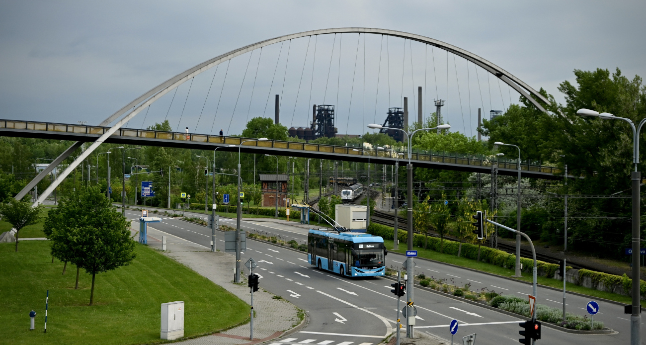 Ostrava — Trolleybus Lines and Infrastructure