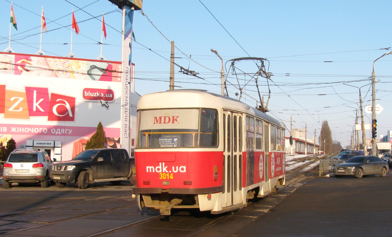 Харьков, Tatra T3SUCS № 3014