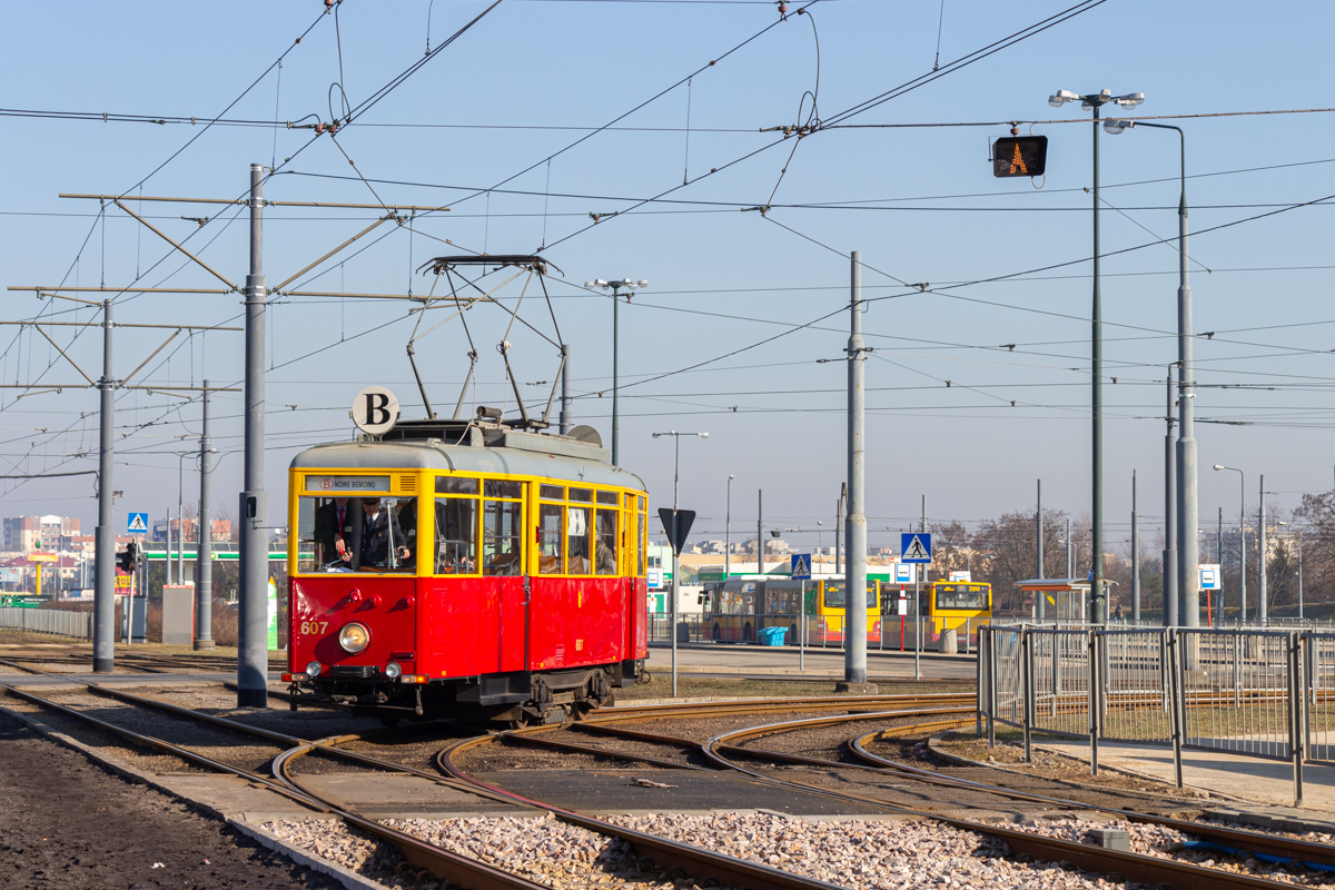 Варшава, Konstal N № 607