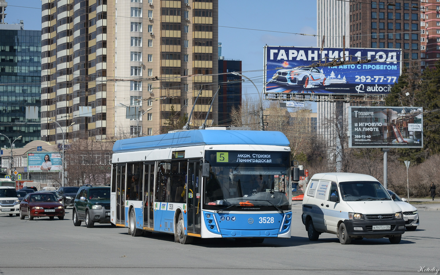 Novosibirsk, UTTZ-6241.01 “Gorozhanin” № 3528