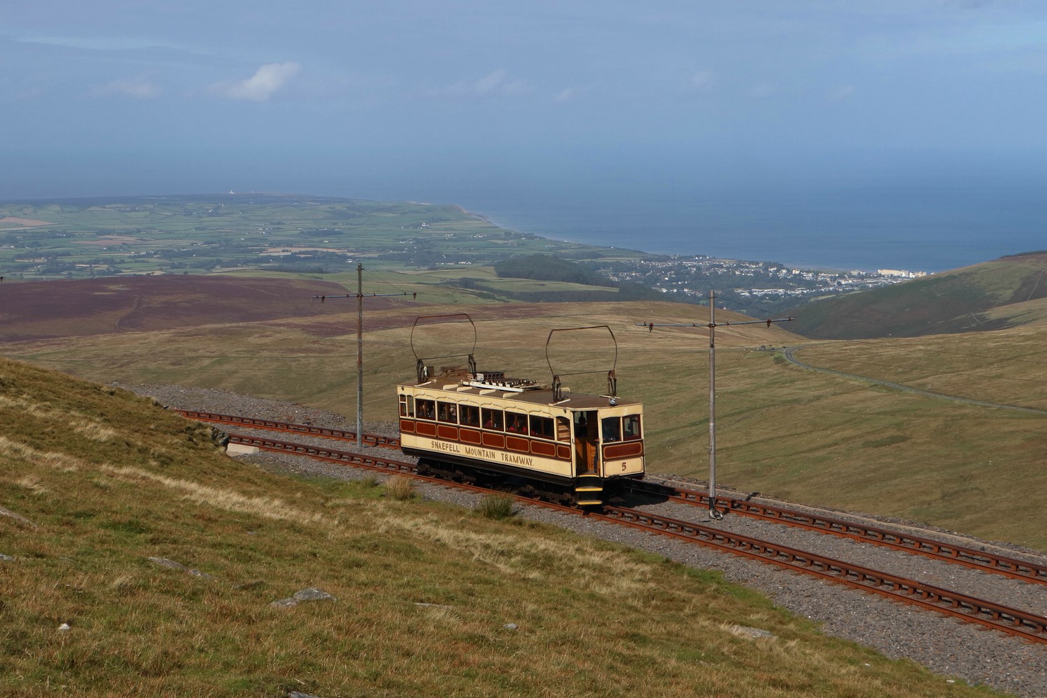 Laxey, Milnes 4-axle motor car # 5