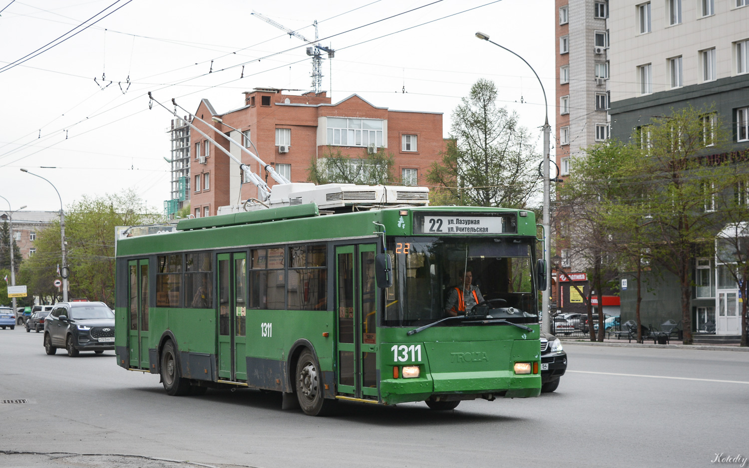 Novosibirsk, Trolza-5275.05 “Optima” č. 1311