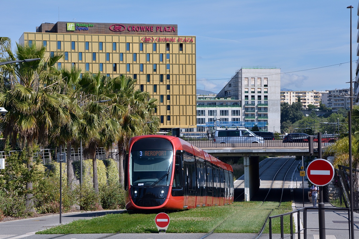 Nice, Alstom Citadis 405 № 029
