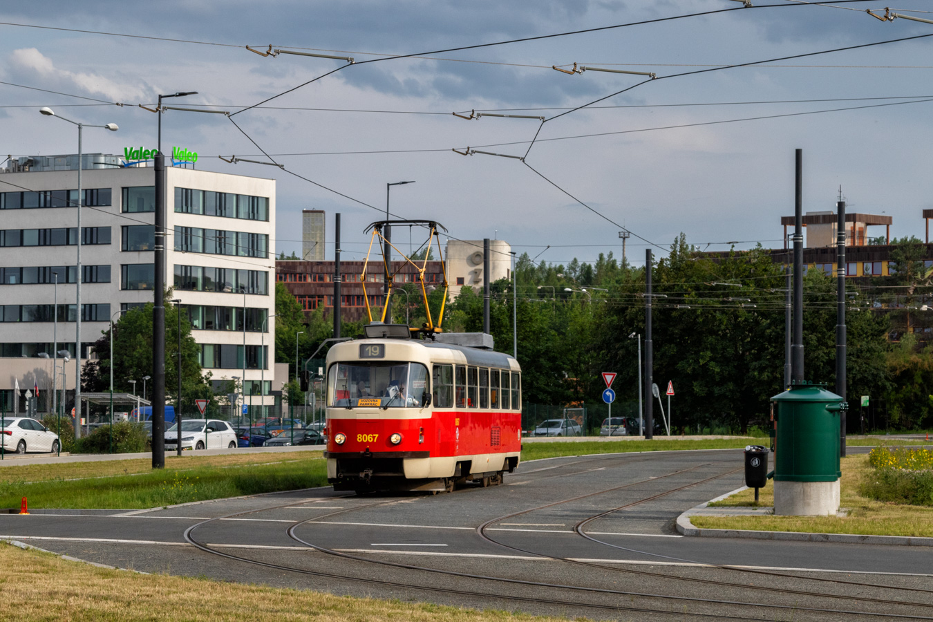 Прага, Tatra T3M2-DVC № 8067