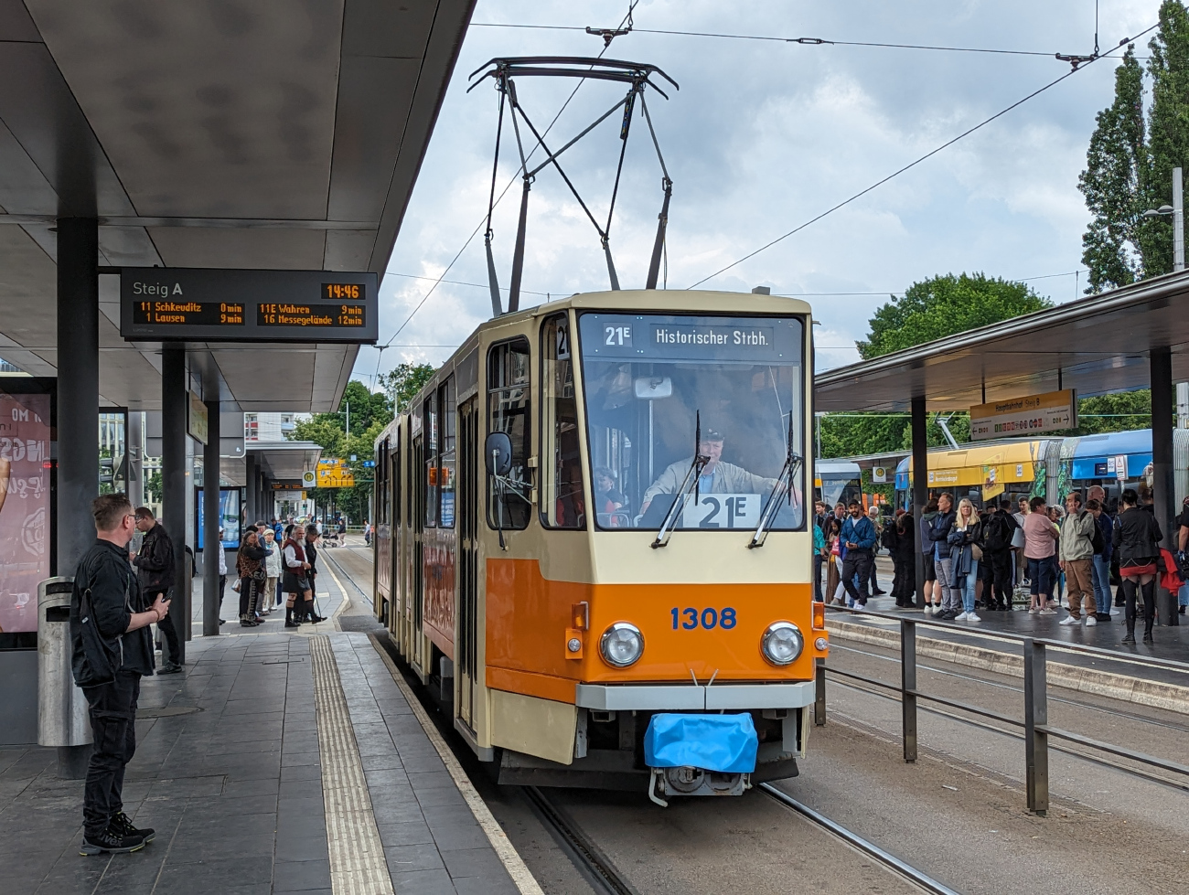 Leipzig, Tatra KT4D # 1308