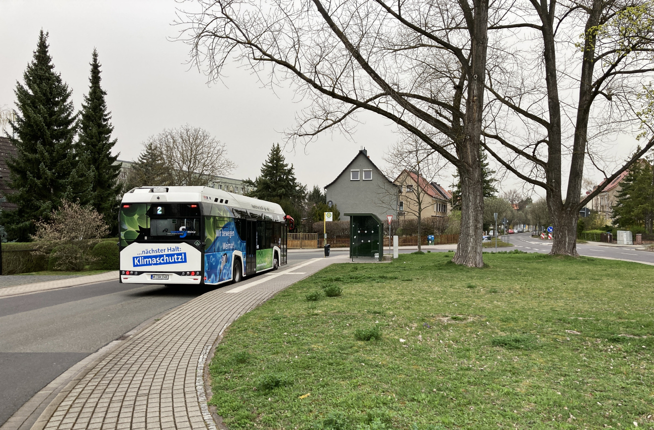 Веймар — Бывшие троллейбусные линии и инфраструктура