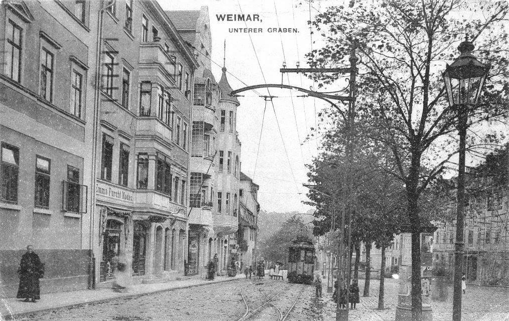 Weimar — Old Photos — Tramway