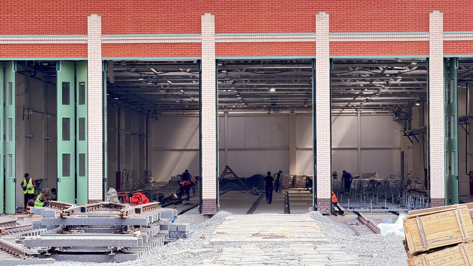 Moskau — Reconstruction of the Apakov tramway depot