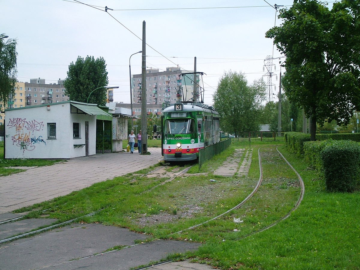 Gorzów Wielkopolski, Wegmann 6EGTW — 264; Gorzów Wielkopolski — Tramway Lines and Infrastructure