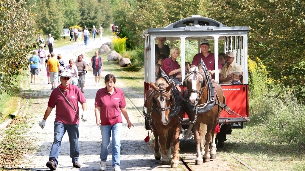 Naumburg, Horse car № 133; Schöneiche – Rüdersdorf — Former Line Through Old Rüdersdorf