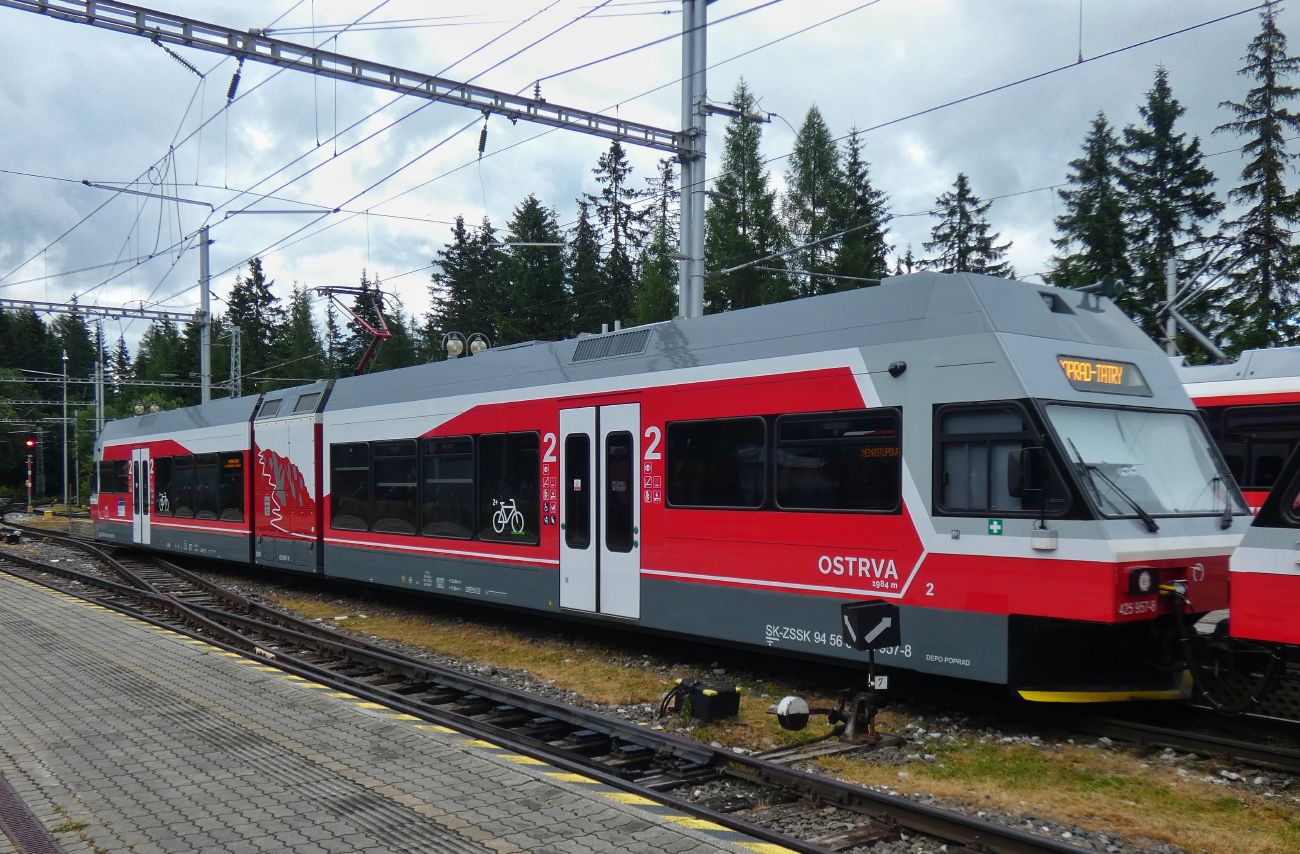Vysoké Tatry, Stadler GTW 2/6 č. 425.957-8