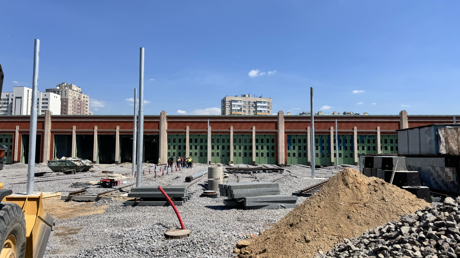 Moscow — Reconstruction of the Apakov tramway depot
