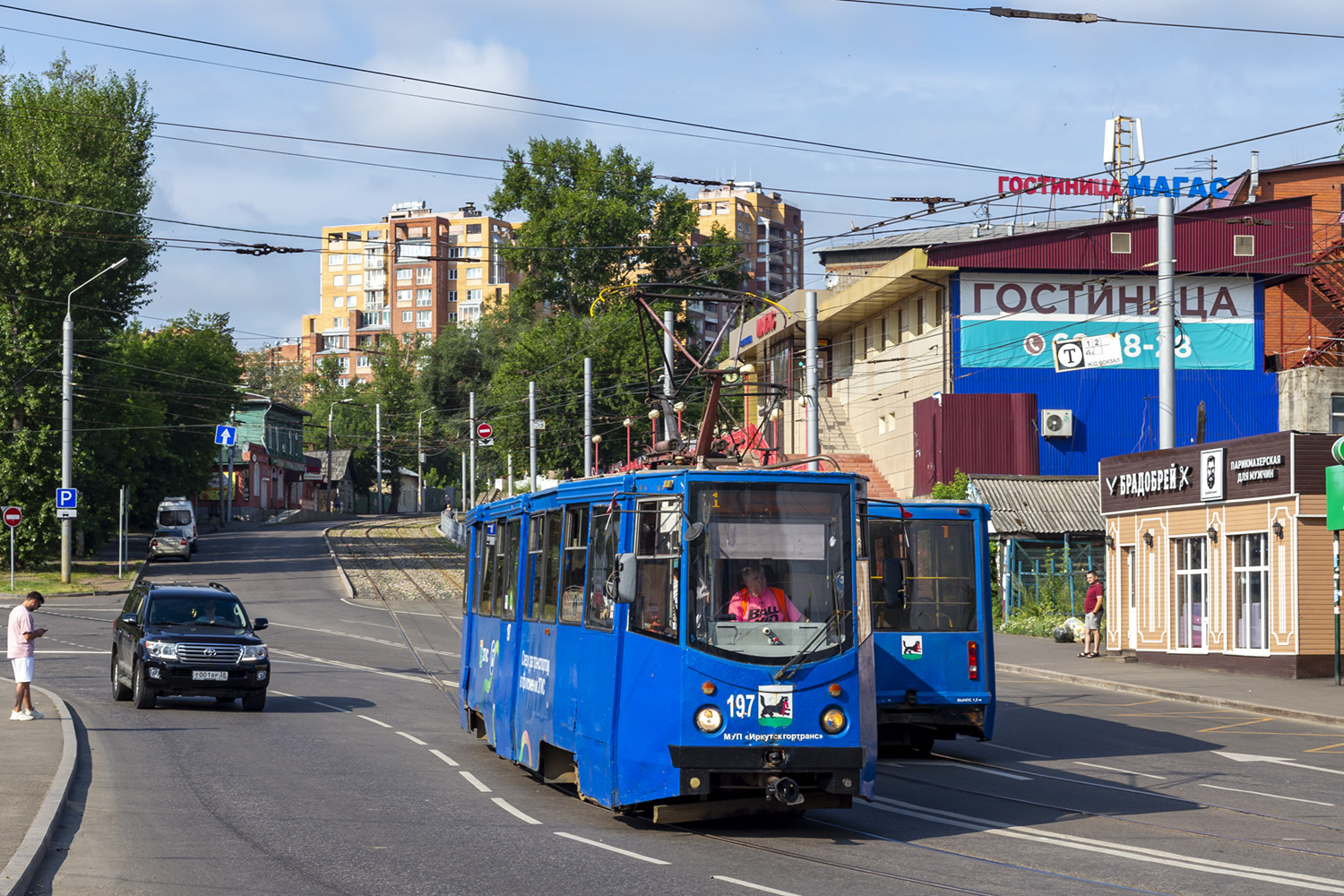 Irkutsk, 71-605ТН (КТМ-5М3Р8) № 197
