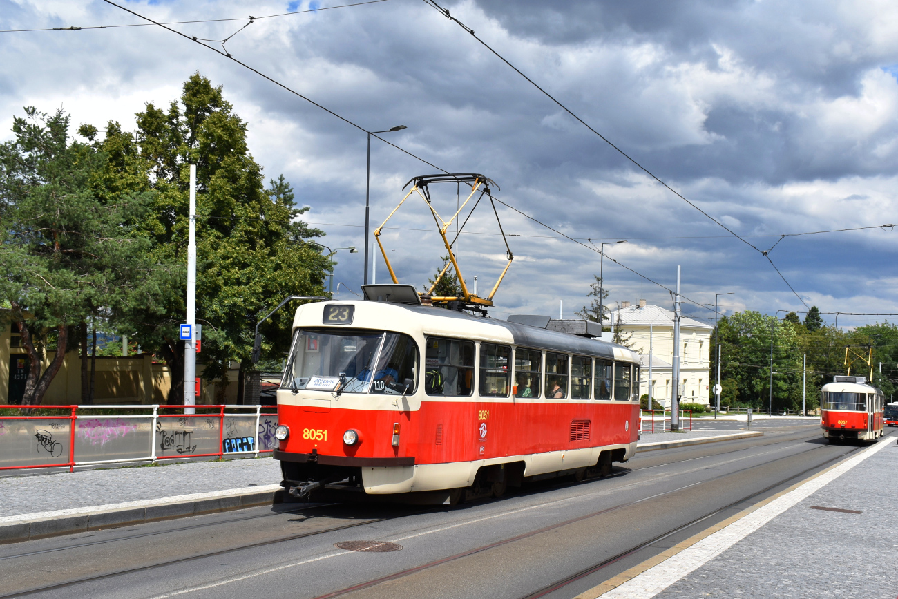 Praha, Tatra T3M2-DVC č. 8051