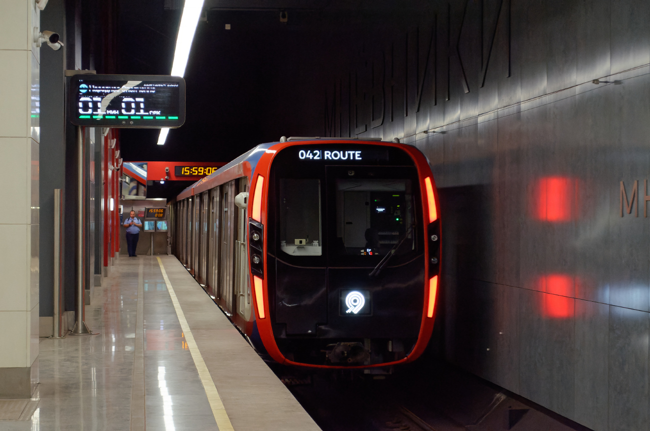 Maskava — Metro — Vehicles — Type 81-775/776/777 «Moskva-2020» and 81-775.2/776.2/777.2 «Moskva-2024»; Maskava — Metropolitain — [11] Bol'shaya Koltsevaya Line