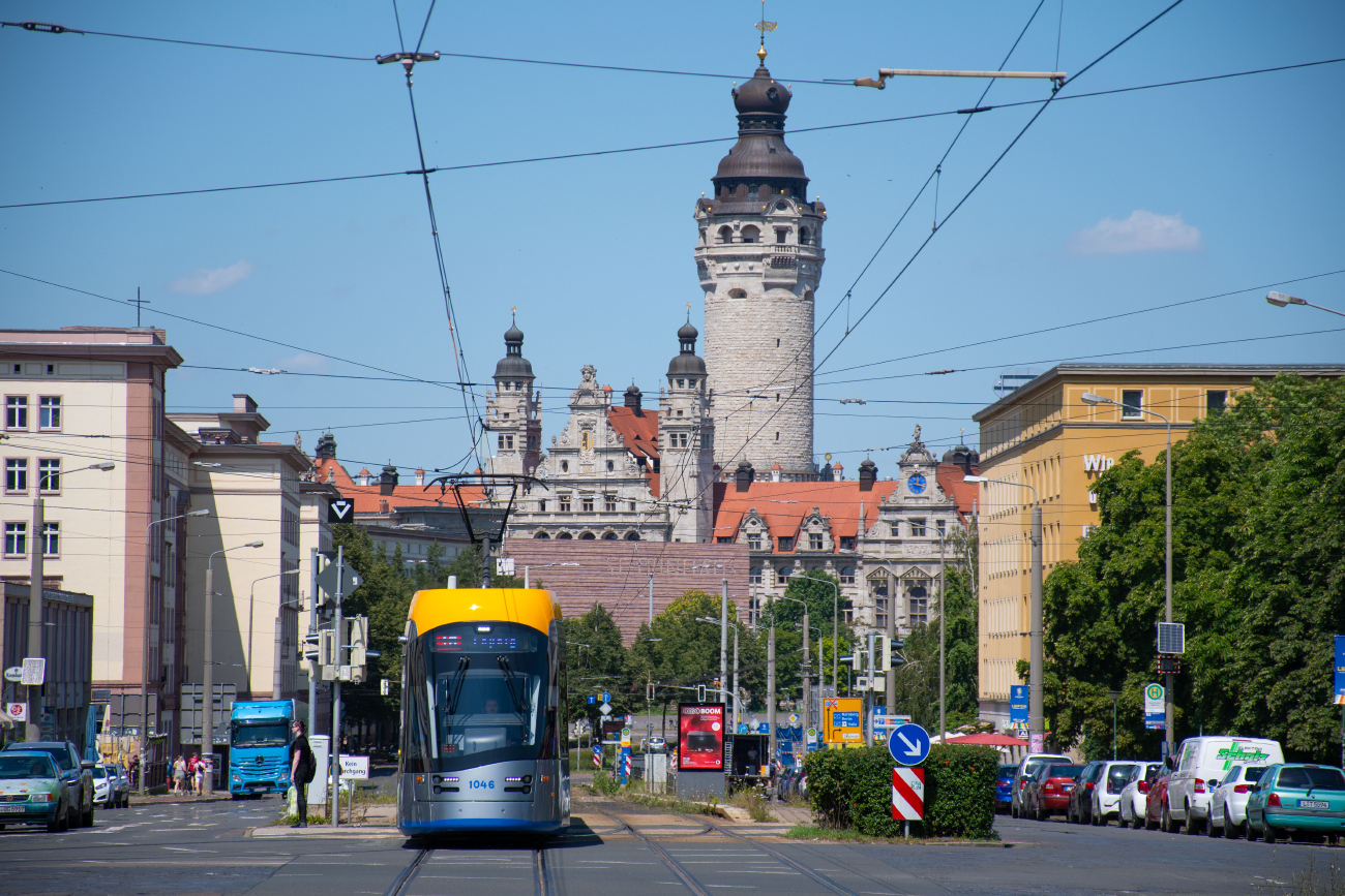 Лейпциг, Solaris Tramino Leipzig (NGT10) № 1046