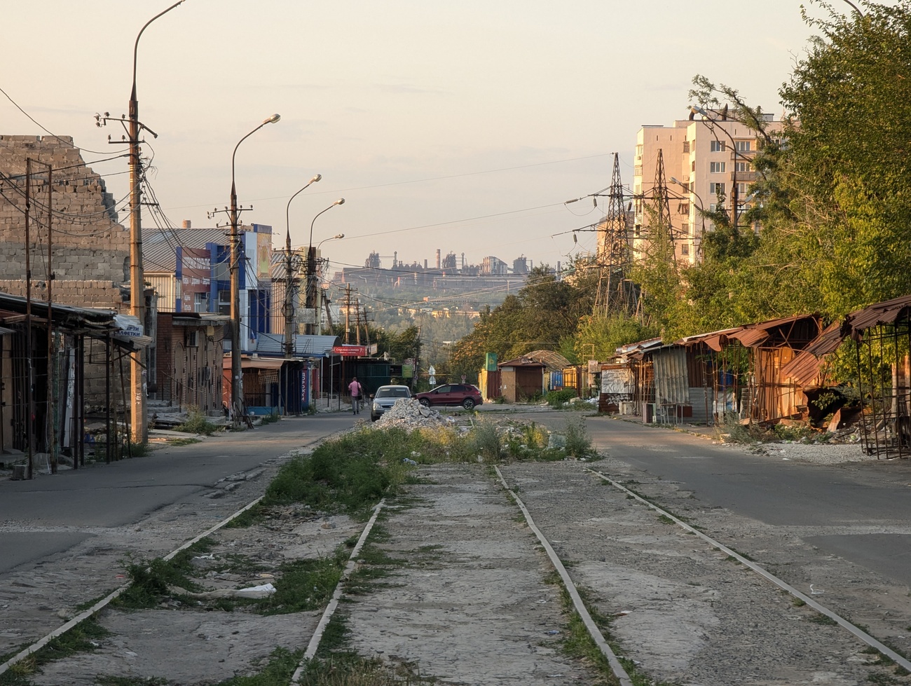 Mariupol — Aftermath of Military Actions 24 February – 20 May 2022; Mariupol — Tramway Lines and Infrastructure
