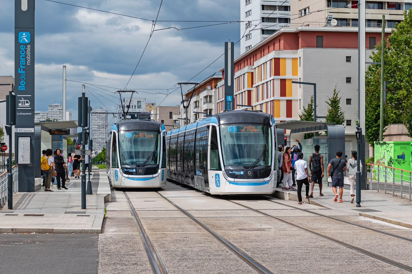 Париж -  Версаль -  Ивелин, Alstom Citadis 405 № 904