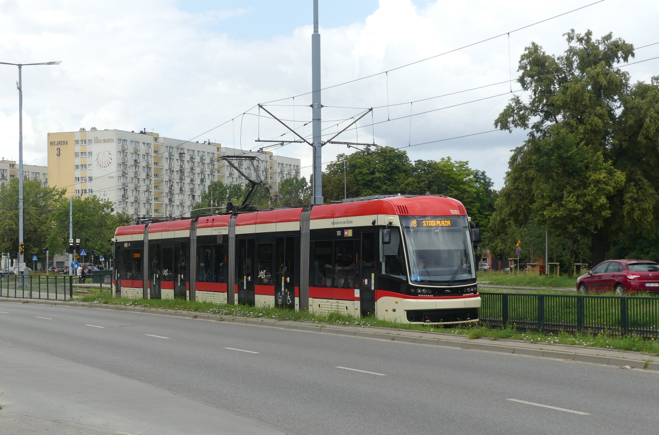 Гданьск, PESA Jazz 128NG № 1081