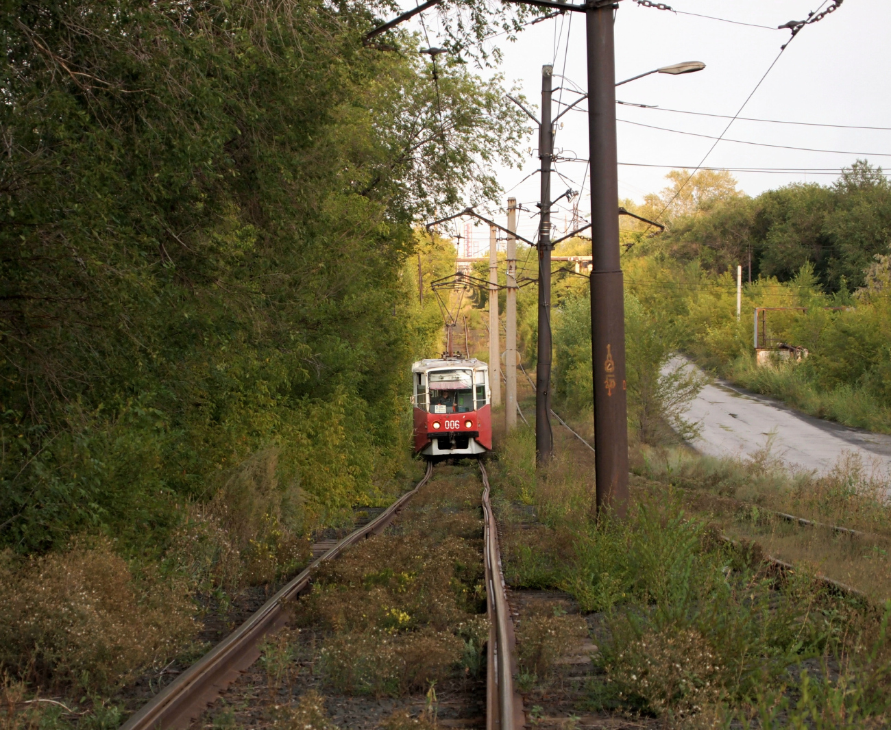 Orsk — Tram lines and loops