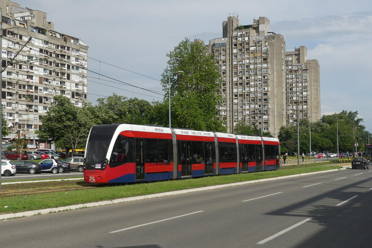 Belgrad, CAF Urbos 3 Nr 1513