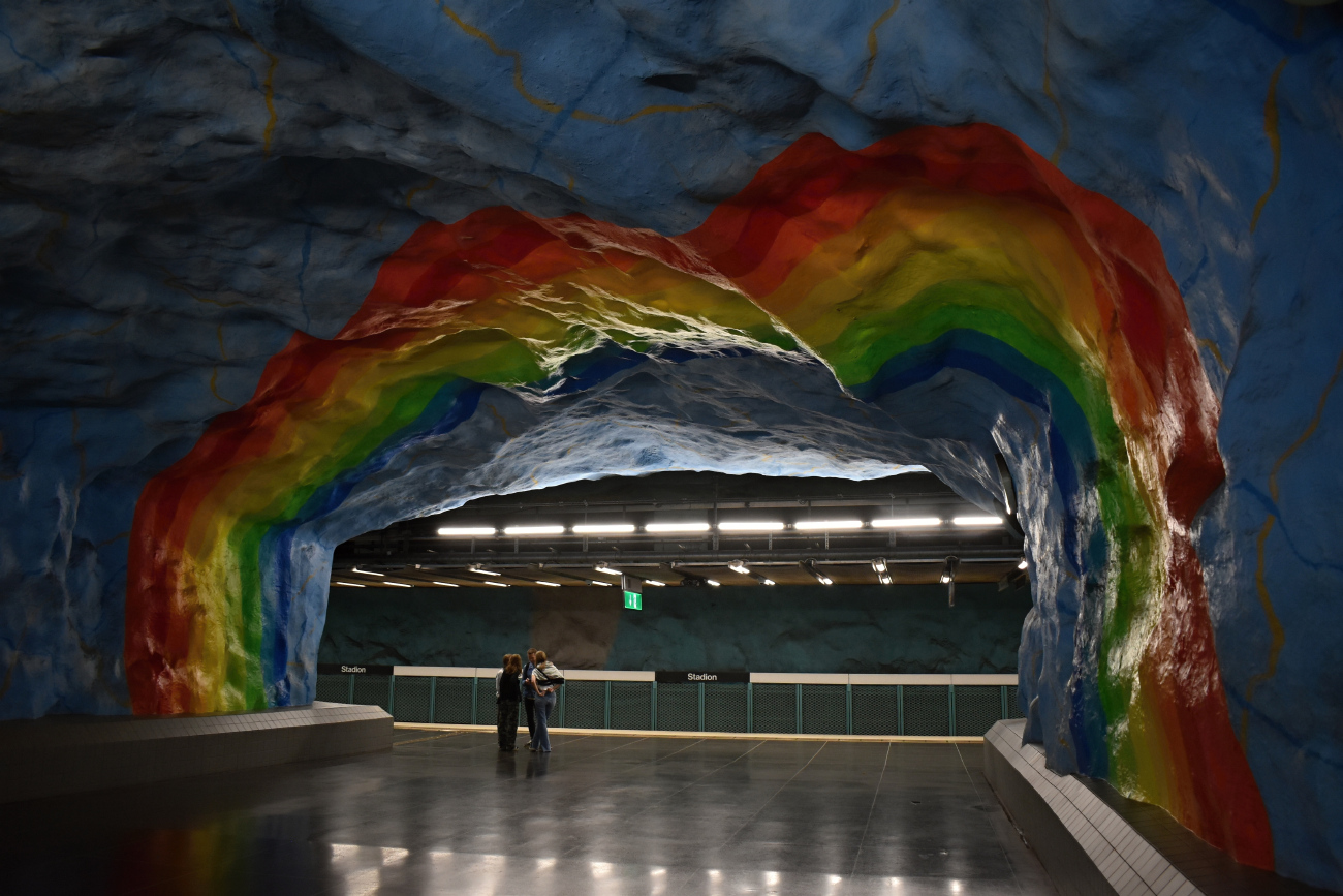 Стокгольм — Tunnelbana — Красная линия | Röda Linjen