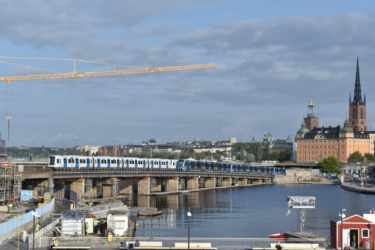 Stockholm — Tunnelbana — Green Line | Gröna Linjen; Stockholm — Tunnelbana — Red Line | Röda Linjen