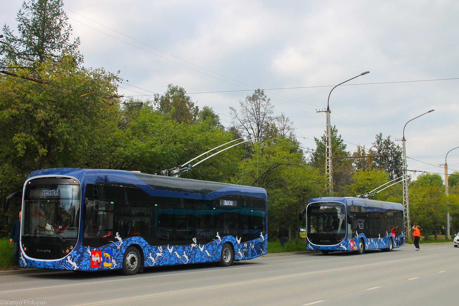 Миасс — Новые троллейбусы