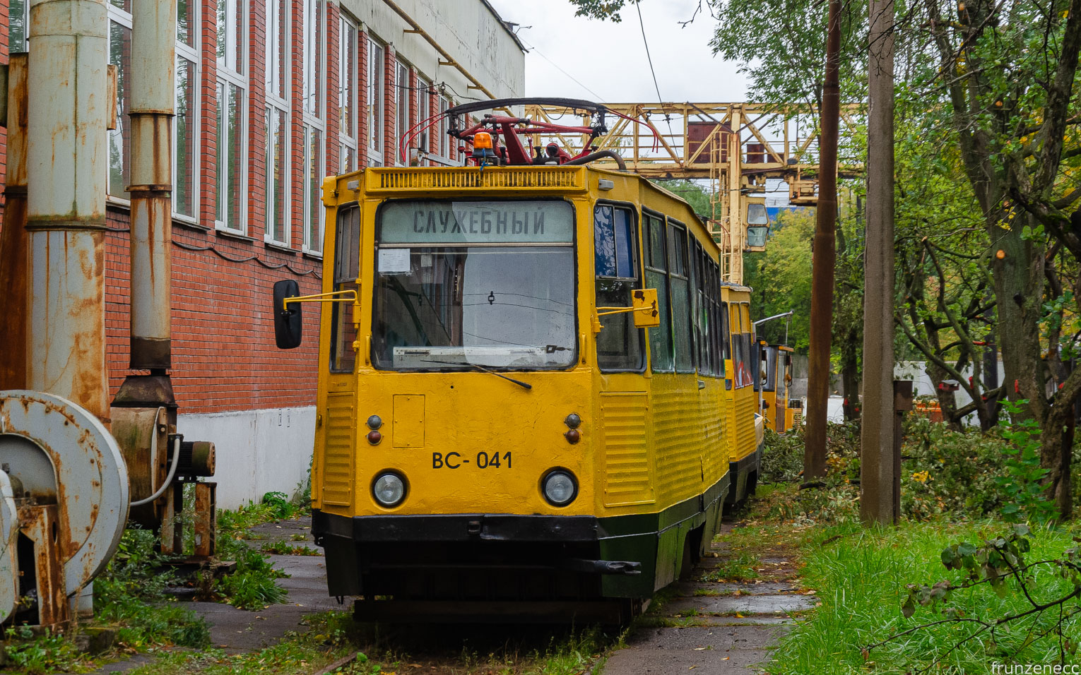 Sankt Petersburg, VTK-24 Nr ВС-041; Sankt Petersburg — Registered trip by tram PR-18M № 0030 — 28.09.2024