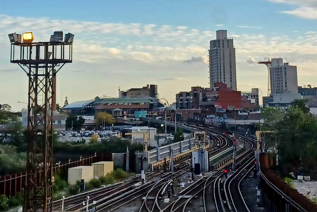 New York City — Subway and Elevated — Lines and Stations
