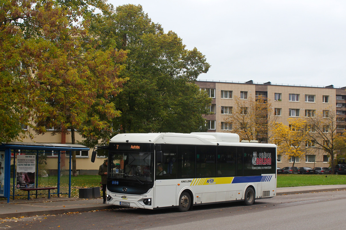 Кедайняй, King Long PEV9 (XMQ6900BWEV) № 124