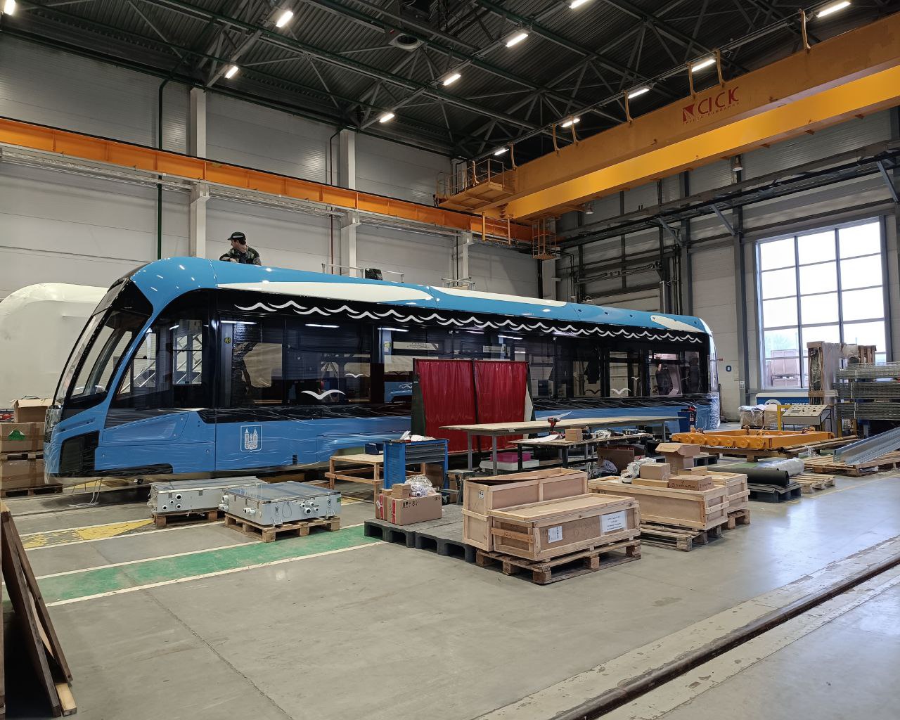 Saratov — Delivery of new trams — 2024–2025; St Petersburg — New PKTS vehicles