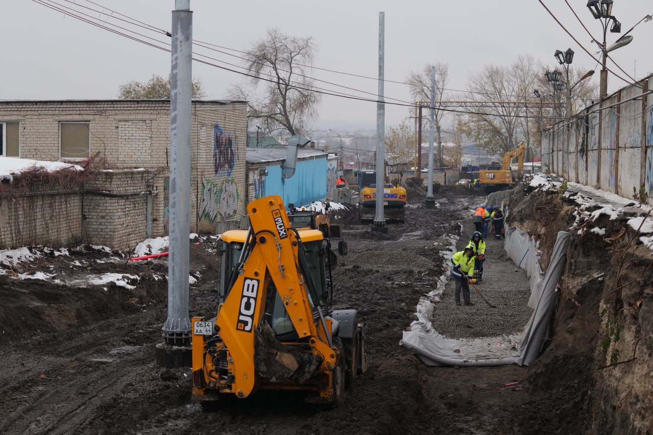 Saratov — Reconstruction of the tram network as part of the implementation of the high—speed tram project — route No. 9