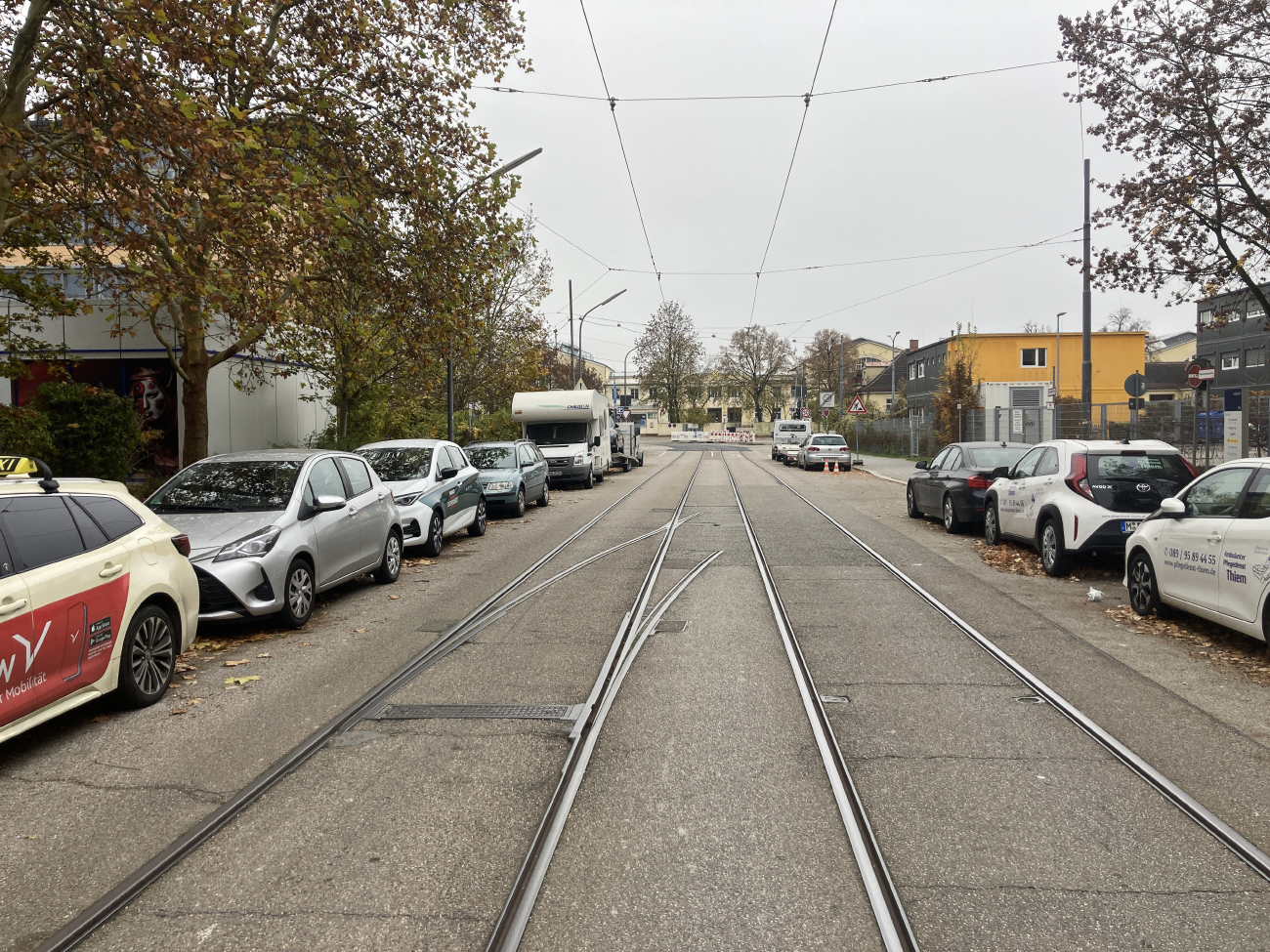 München — Tramway Lines and Infrastructure