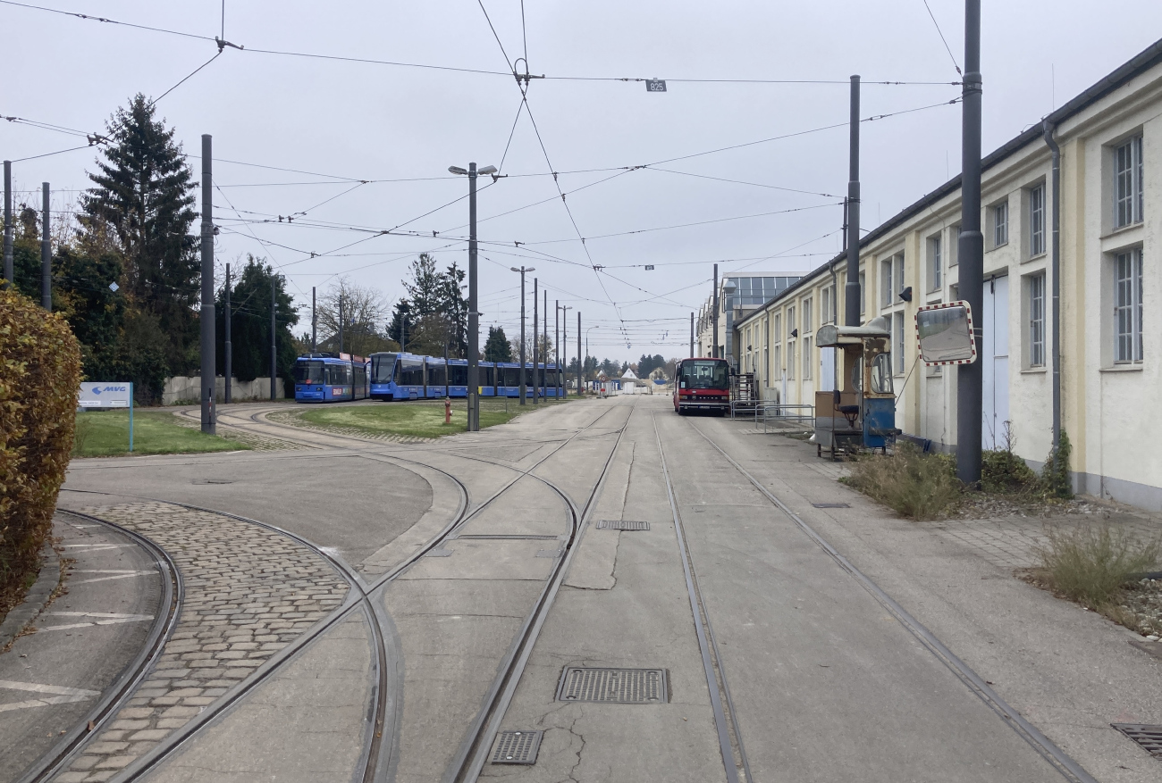 Munich — Tramway Lines and Infrastructure