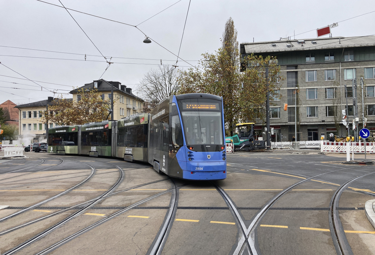 Мюнхен, Siemens Avenio T1.6 № 2804; Мюнхен — Проект и строительство Tram-Westtangente