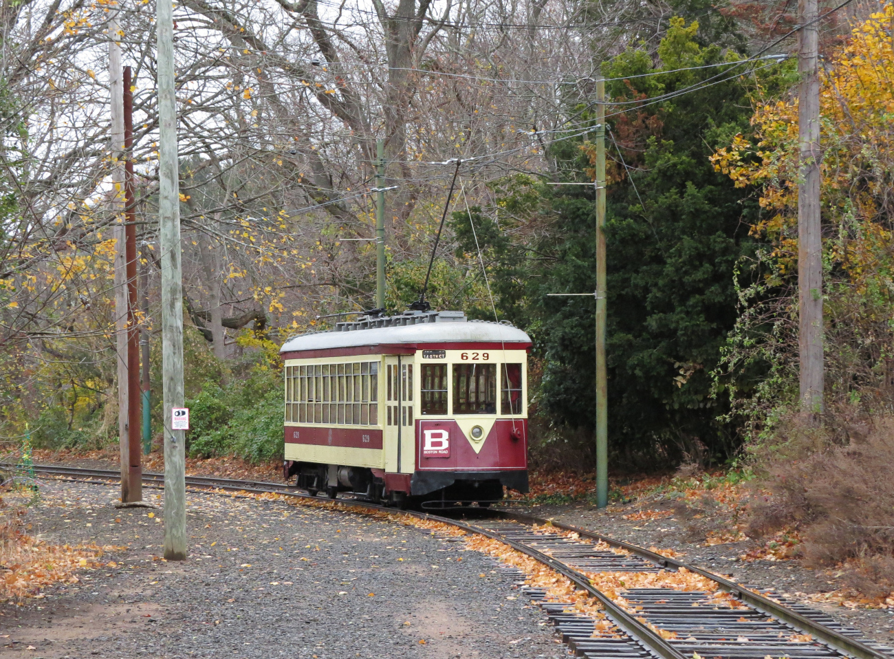 Ист-Хейвен - Бранфорд, TARS Lightweight № 629; Ист-Хейвен - Бранфорд — 90 лет Electric Railroaders Association (ERA)