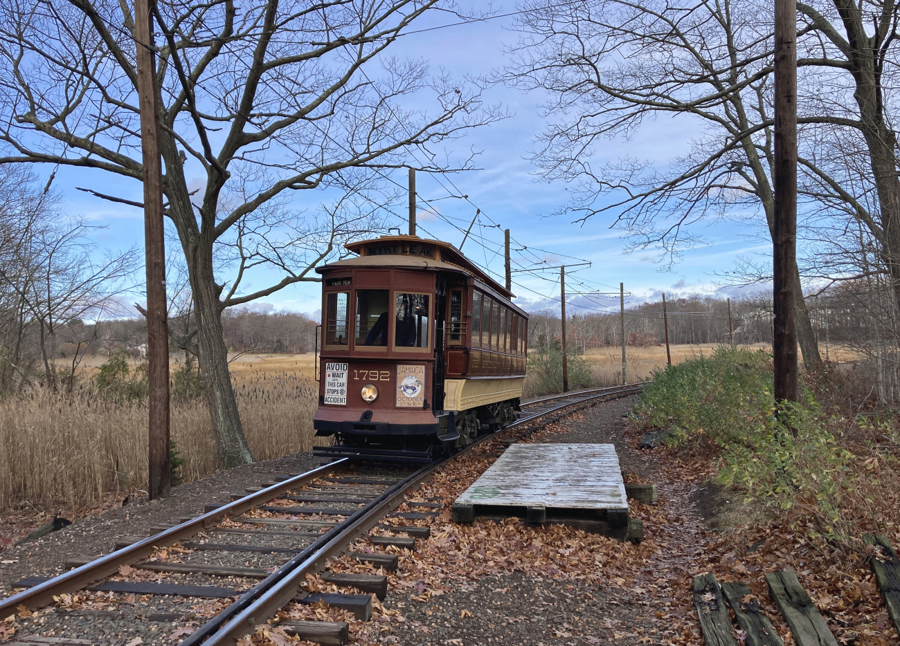 East Haven - Branford, Laclede 4-axle motor car — 1792; East Haven - Branford — 90th Anniversary of Electric Railroaders Association (ERA)