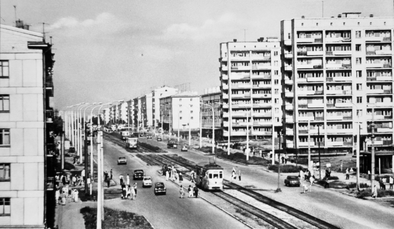 Самара — Исторические фотографии — Трамвай и Троллейбус (1942-1991); Самара — Трамвайные линии