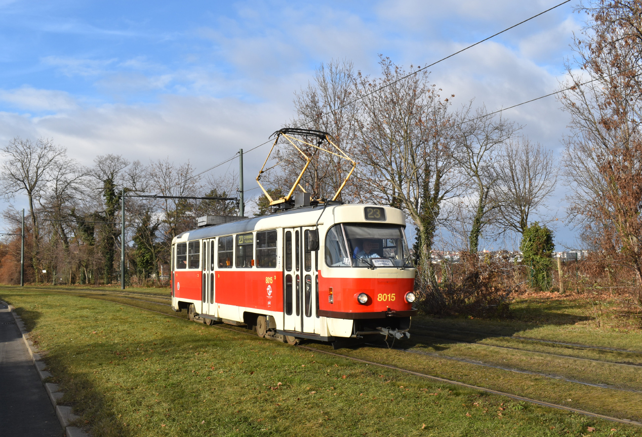 Прага, Tatra T3M2-DVC № 8015